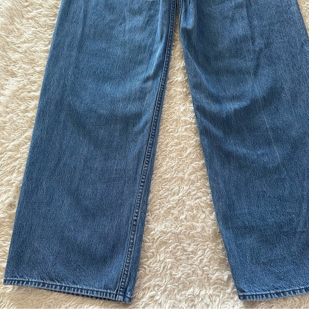 Mother Jeans SNACKS! The Yummy Puddle Wide Leg Jeans in Delicious Size 27 EUC - Picture 7 of 12